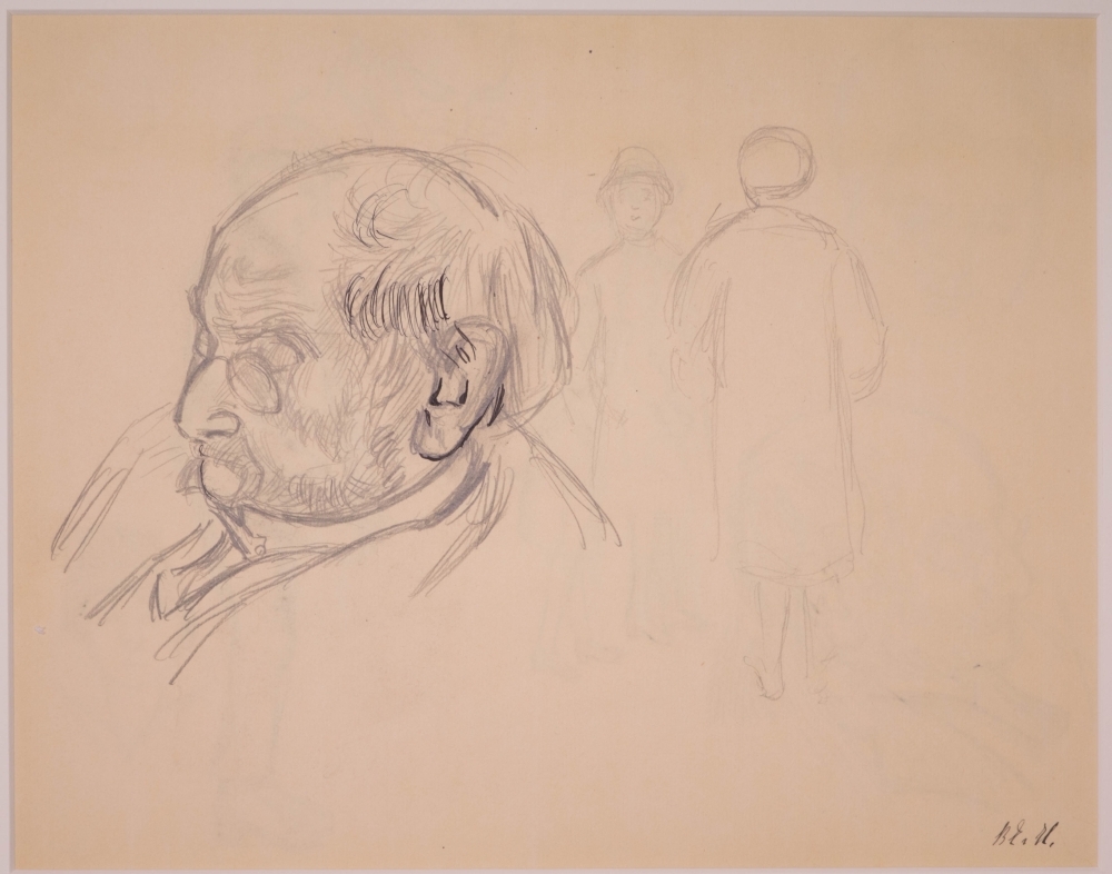 Portret van Samuel van Houten.