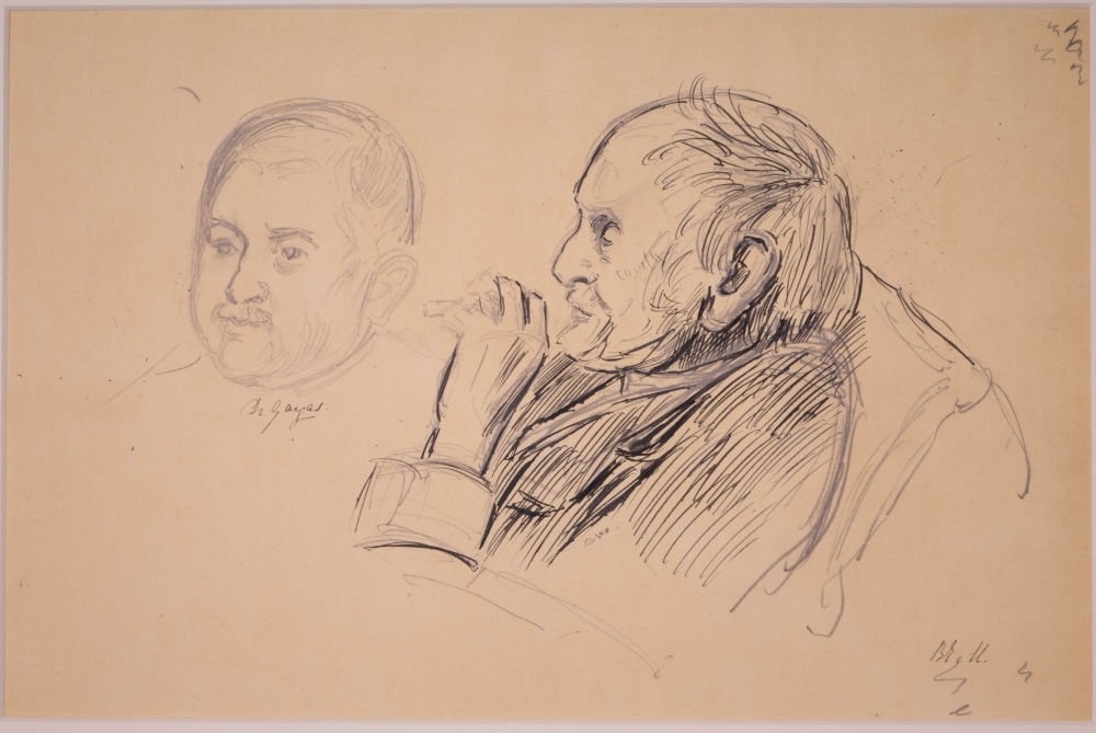 Twee portretten van Dr.