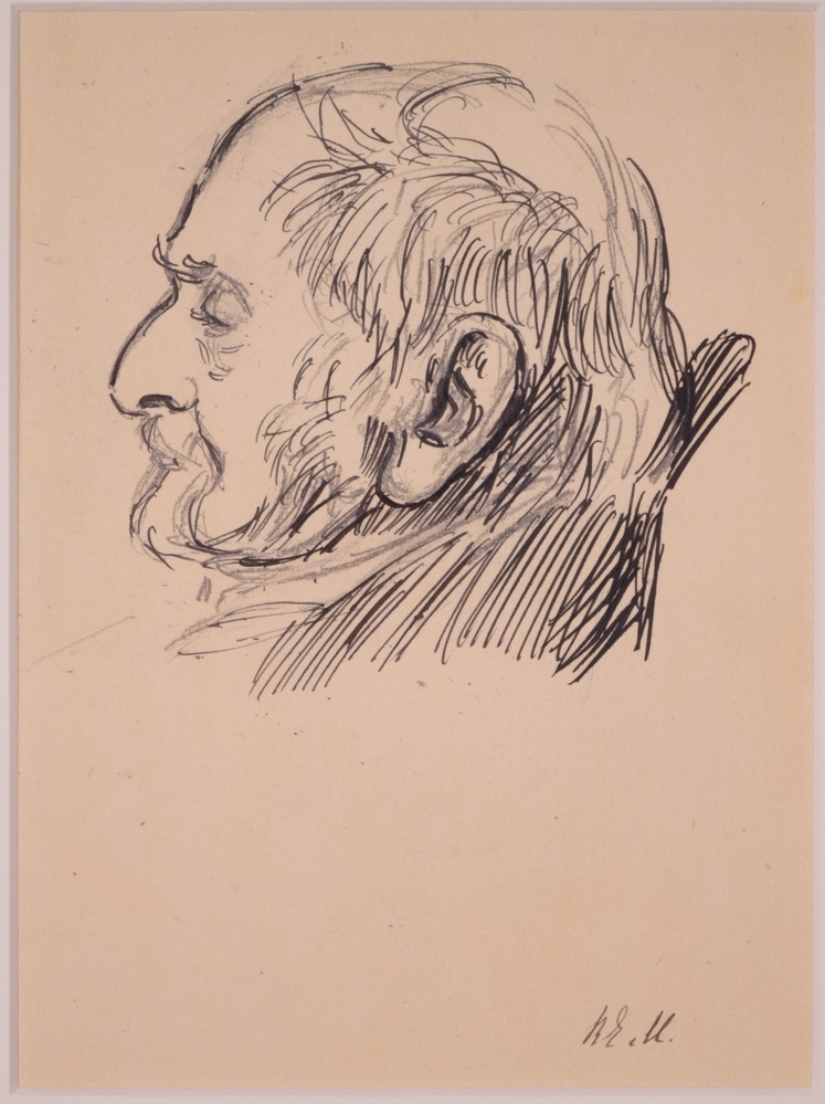 Portret van Samuel van Houten.