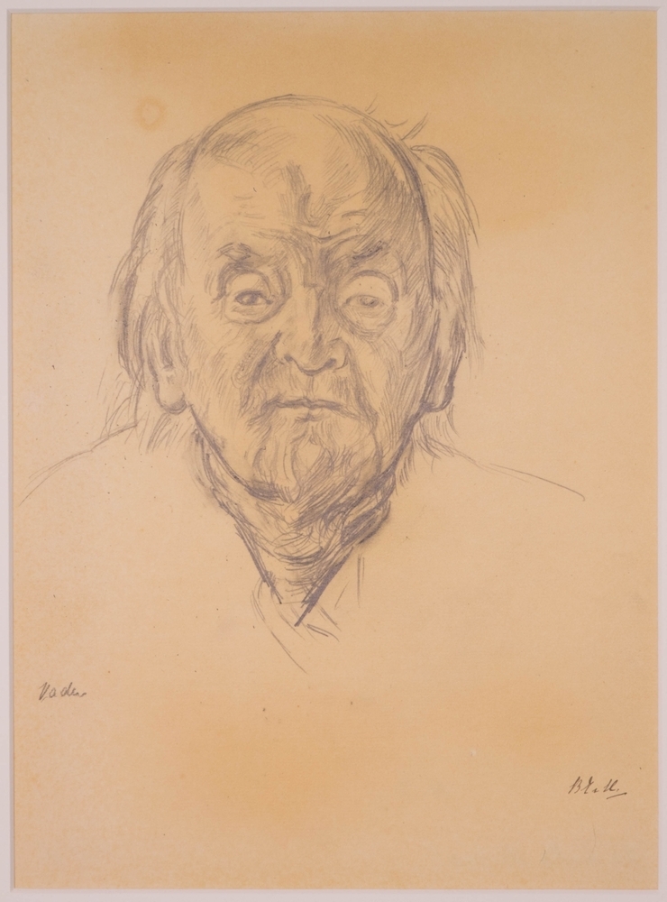 Portret van Samuel van Houten.