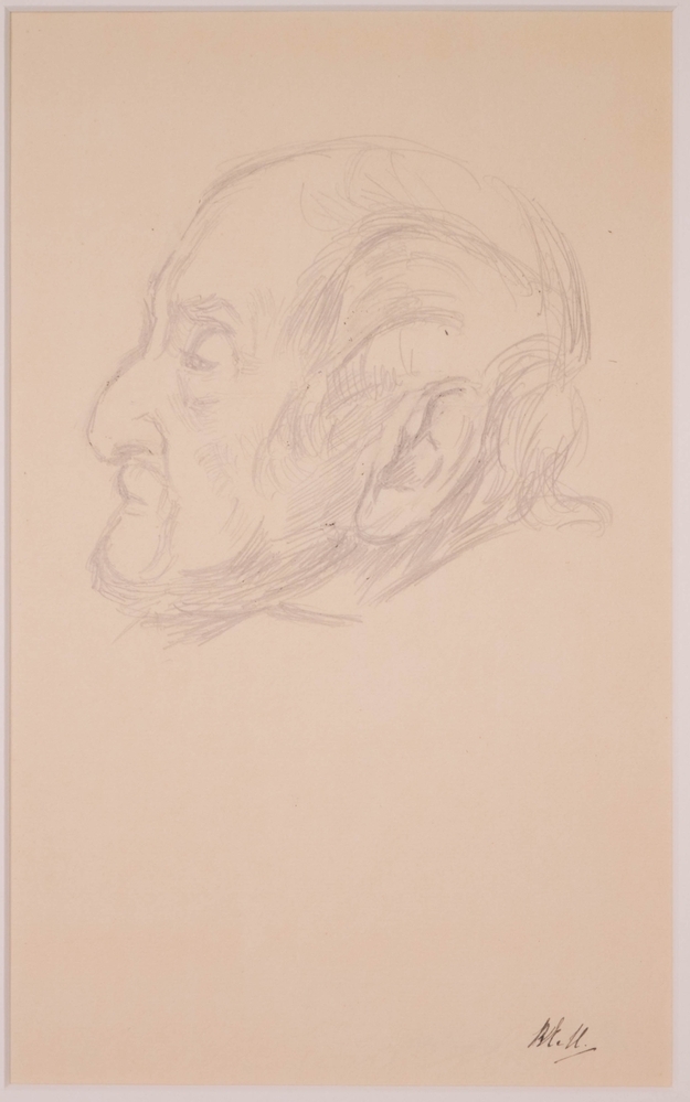 Portret van Samuel van Houten.