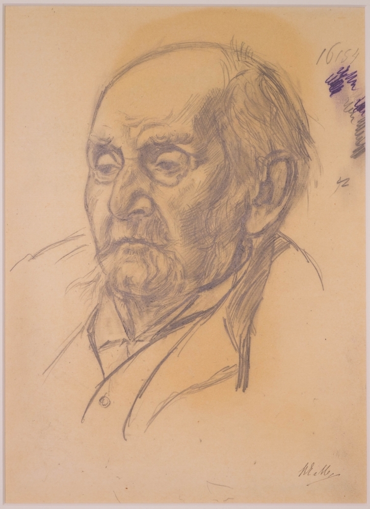 Portret van Samuel van Houten.