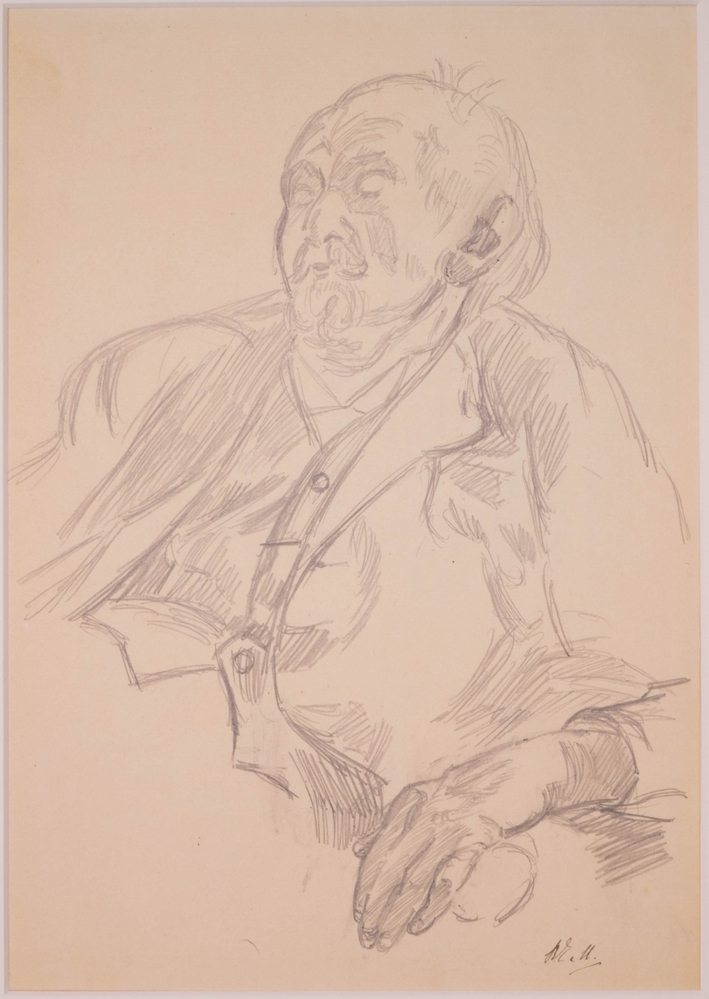 Portret van Samuel van Houten.