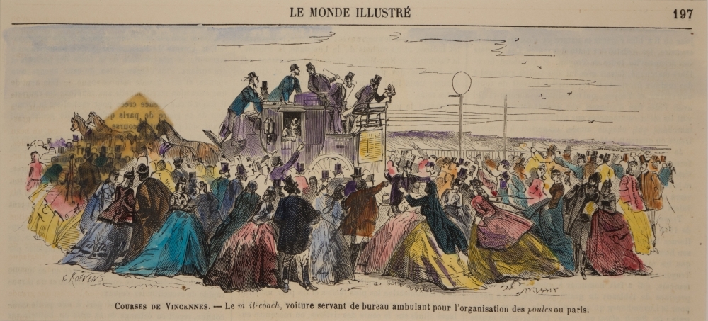 Course de Vincennes.