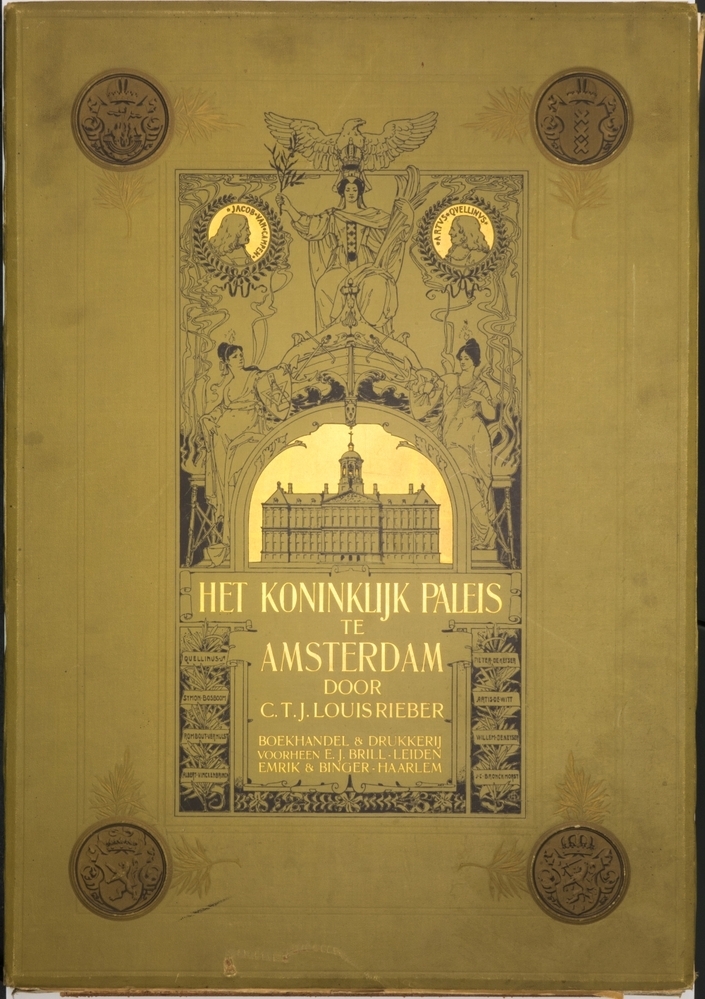 Het Koninklijk Paleis te Amsterdam.