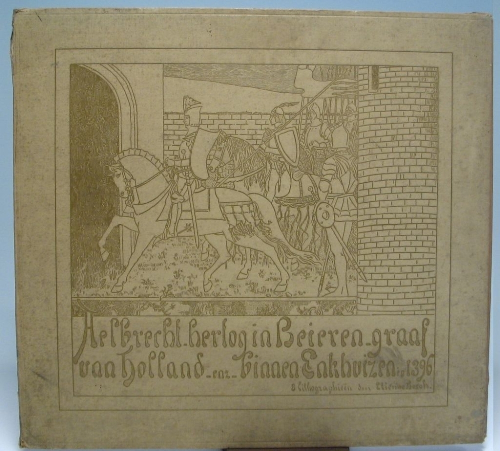 8 lithographieen door Etienne Bosch.