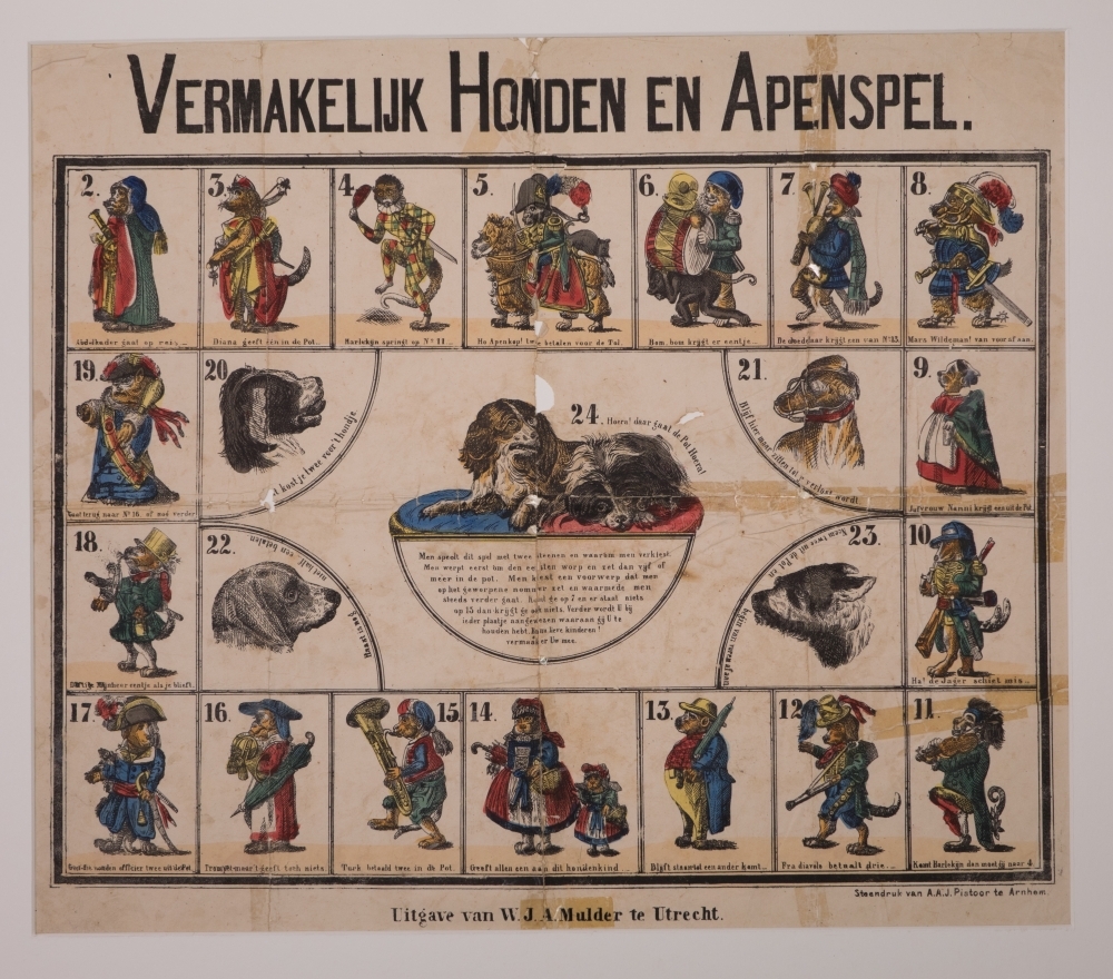 VERMAKELIJK HONDEN EN APENSPEL.