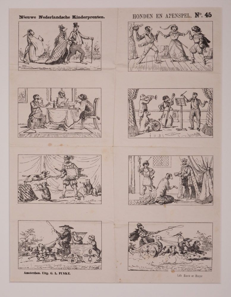 HONDEN EN APENSPEL. No. 45