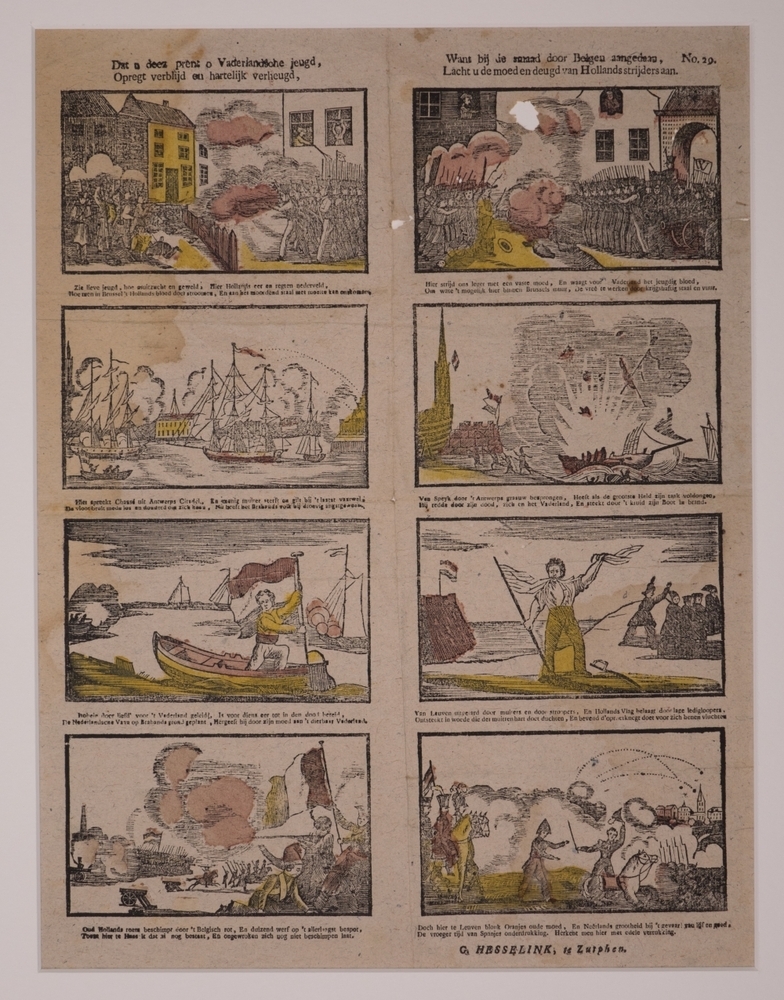 Zonder titel.  Strijd tegen de Belgen, No. 29.