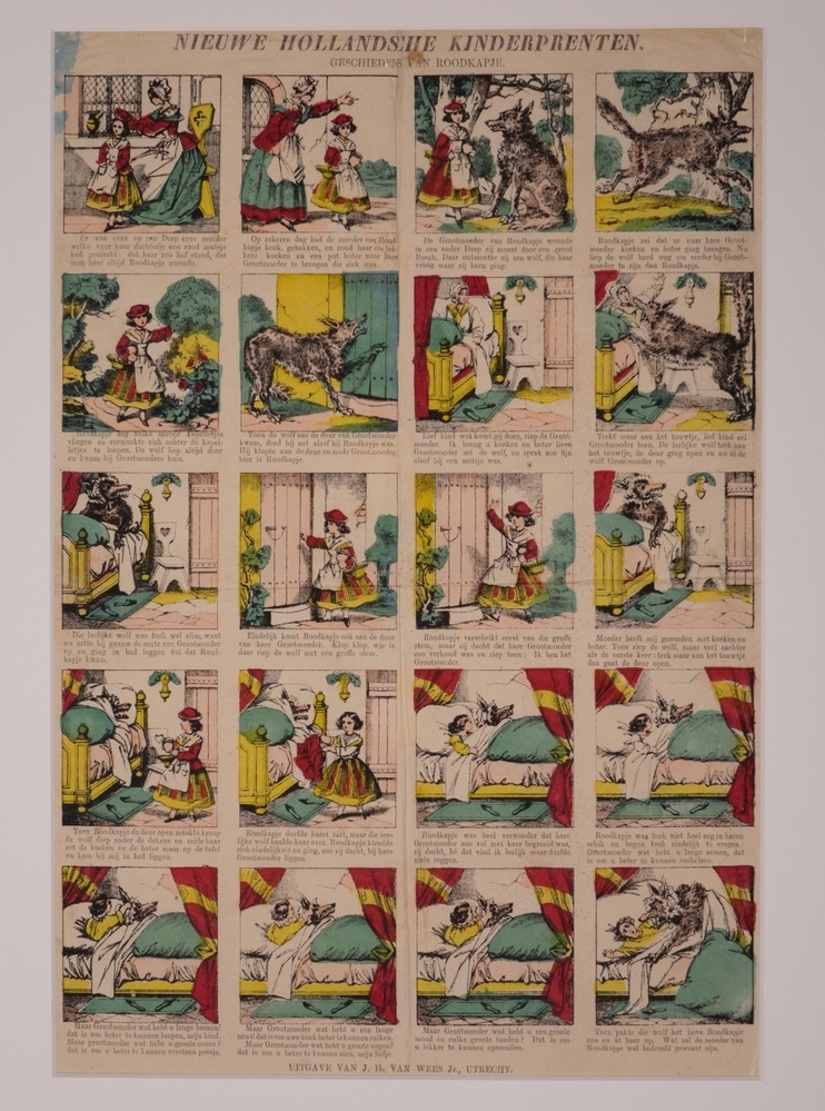 GESCHIEDENIS VAN ROODKAPJE.