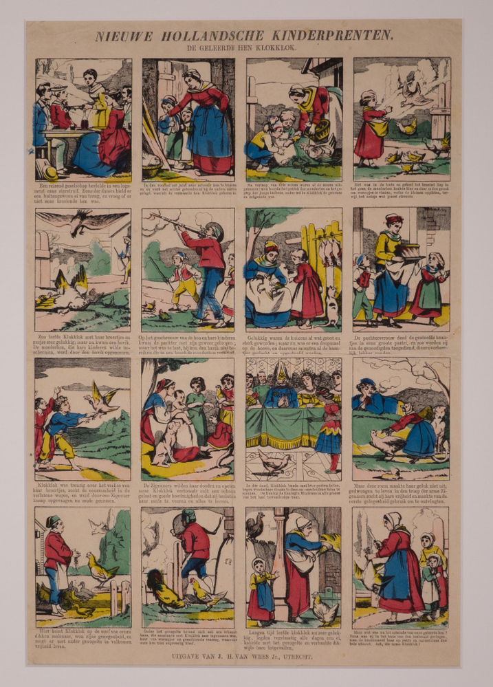 DE GELEERDE HEN KLOKKLOK.