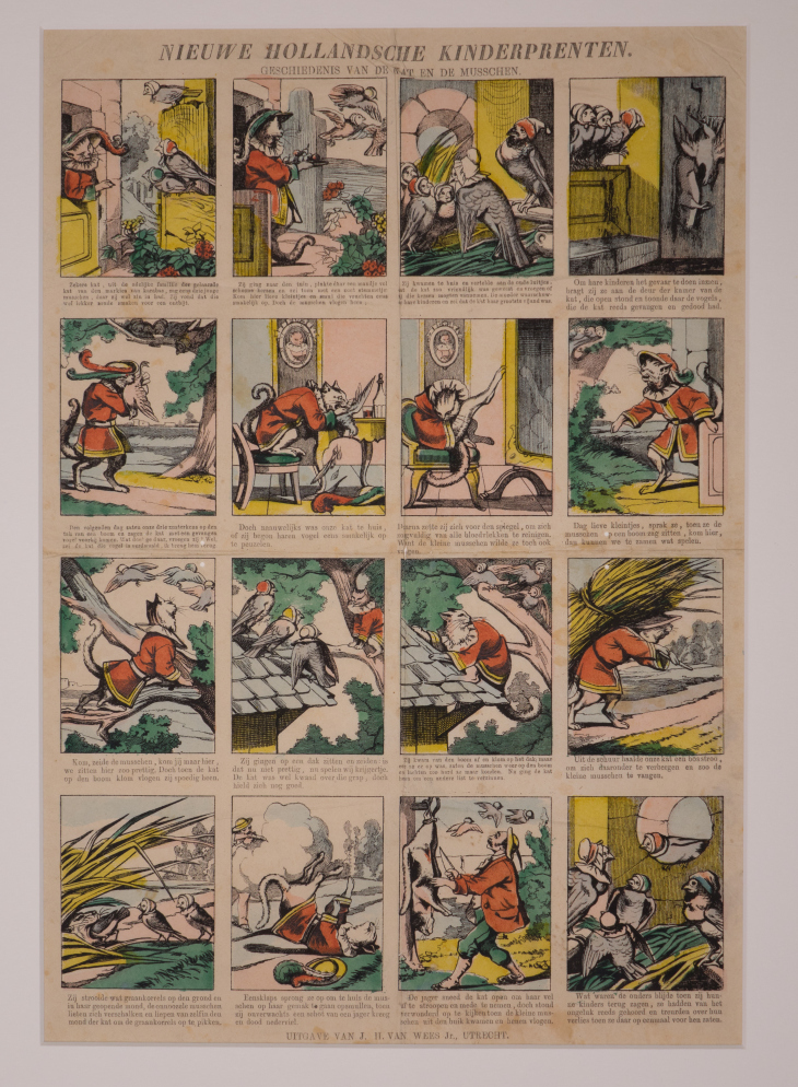 GESCHIEDENIS VAN DE KAT EN DE MUSSCHEN.