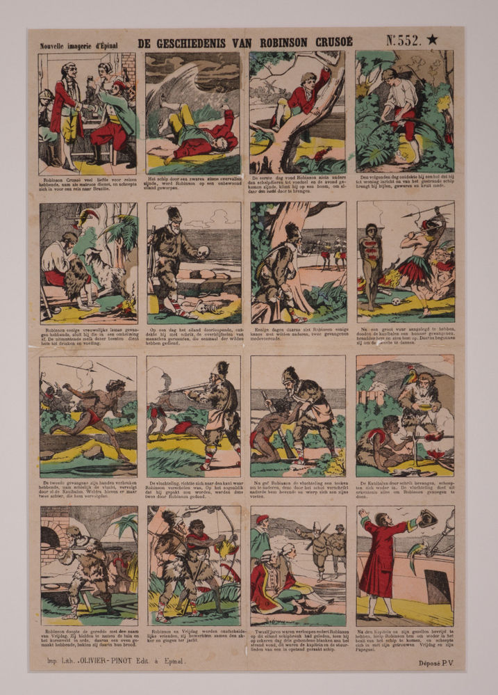 DE GESCHIEDENIS VAN ROBONSON CRUSOE No. 552.