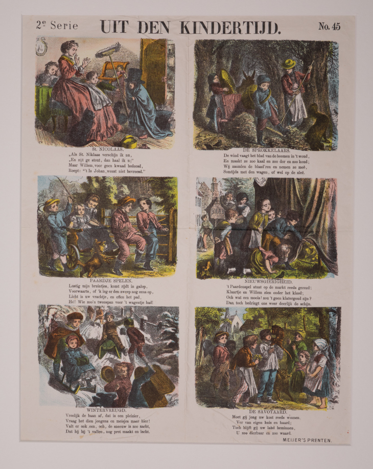 UIT DEN KINDERTIJD. 2e Serie No. 45.