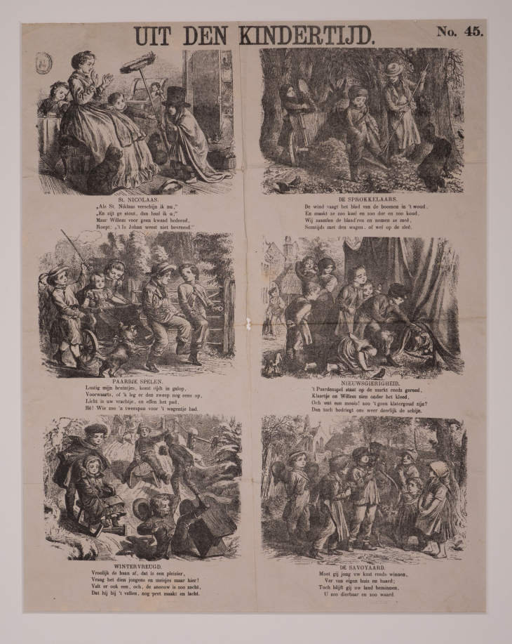 UIT DEN KINDERTIJD. 2e Serie No. 45.