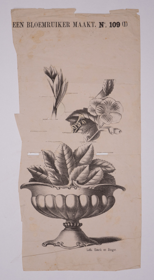 (..) EEN BLOEMRUIKER MAAKT. No. 109 (1)