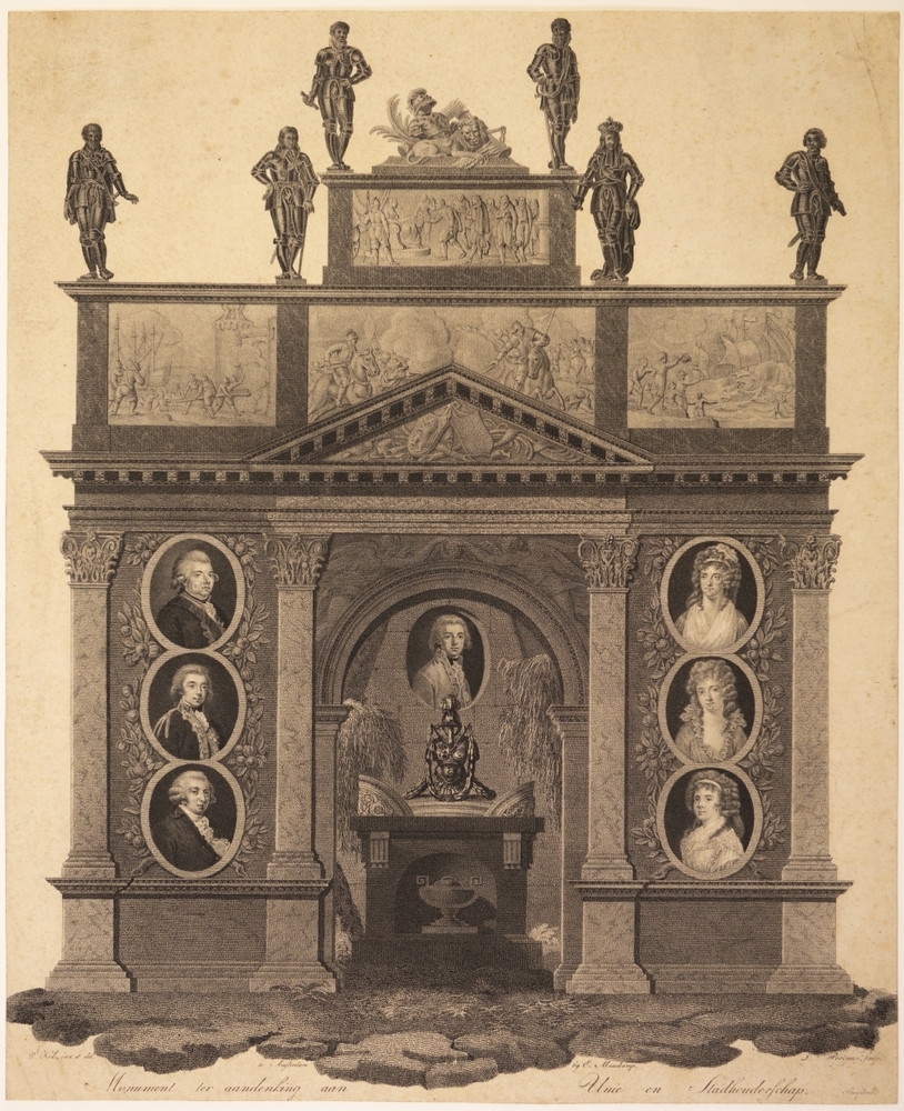 "Monument ter aandenking aan Unie en Stadhouderschap."