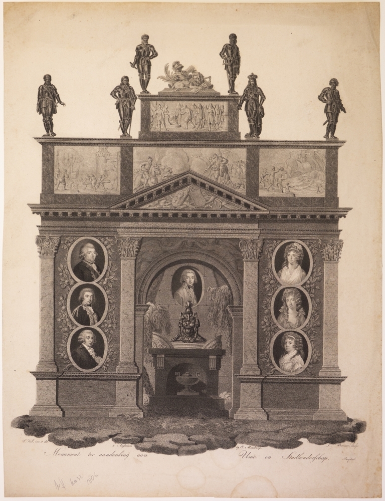 "Monument ter aandenking aan Unie en Stadhouderschap."