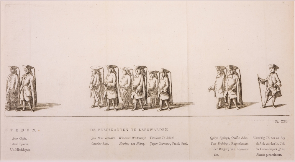"NAUWKEURIGE AFBEELDING DER LIJK-STATIE VAN HAARE DOORLUCHTIGE HOOGHEID MARIA LOUISA, GEBOREN PRINCESSE VAN HESSEN-KASSEL, DOUAIRIERE VAN JOHAN WILLEM FRISO, PRINS VAN ORANGE EN NASSAU, ENZ. ENZ. ENZ."