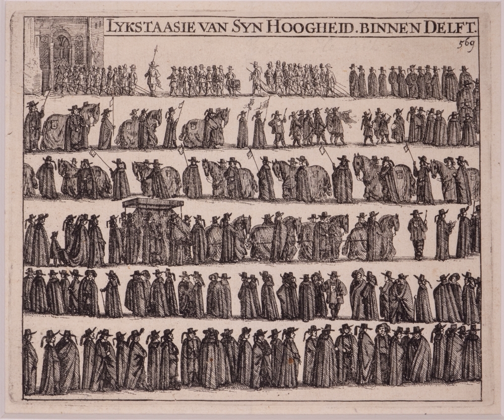 De lijkstatie van Frederik Hendrik