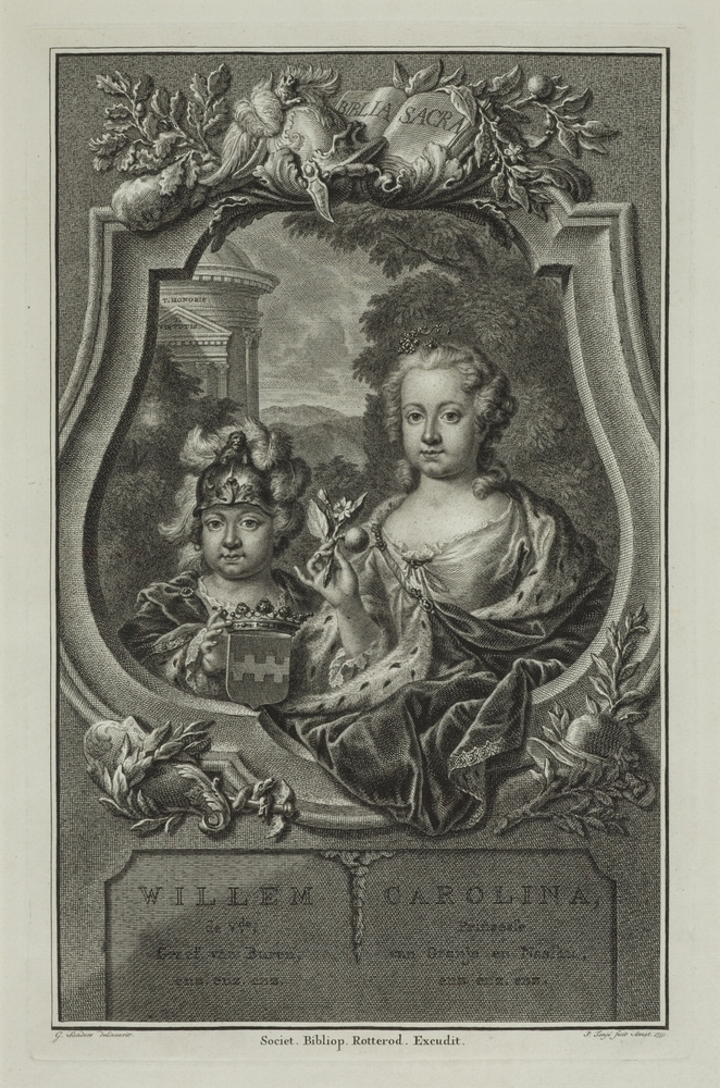 Wilhelmina Carolina & Willem V Batavus (br.& zus) van Oranje-Nassau