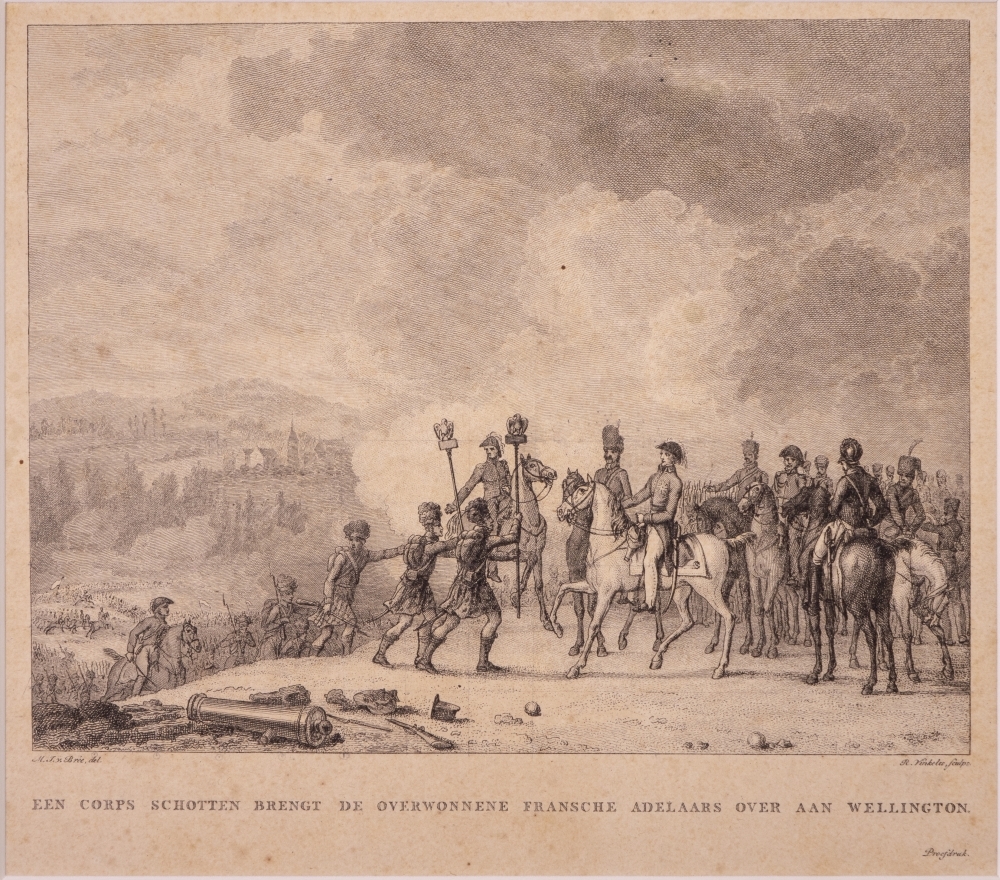 De veldslagen van Quarte-Bras en Waterloo.