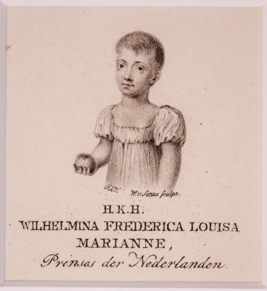 Wilhelmina, vrouw van Willem I en dochter Marianne van Pruisen en van Oranje-Nassau