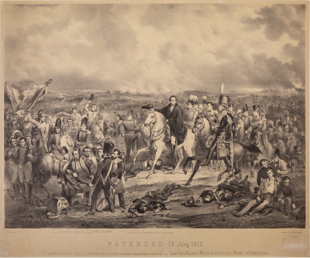 "WATERLOO 18 junij 1815."