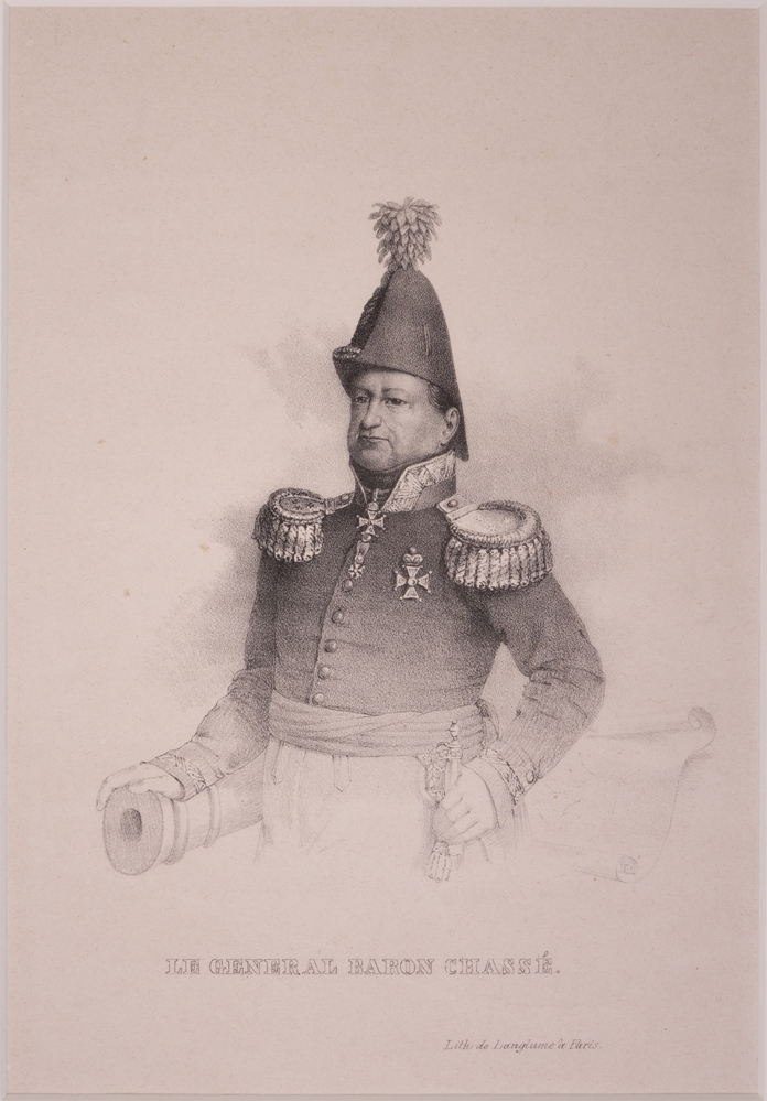 Baron David Hendrik, Luit.Gen.,Opperb.te Antwerpen Chassé