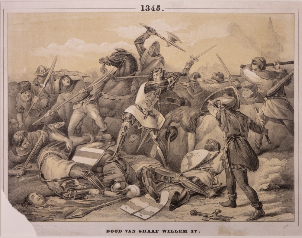 "DOOD VAN GRAAF WILLEM IV."