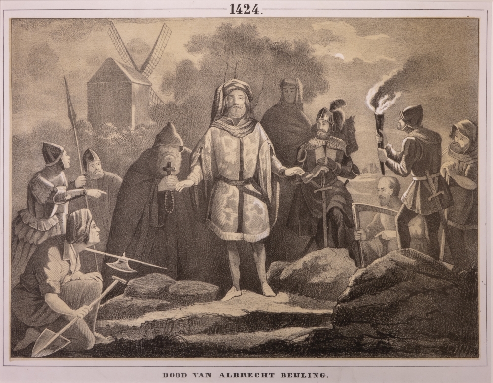 "DOOD VAN ALBRECHT BEIJLING."