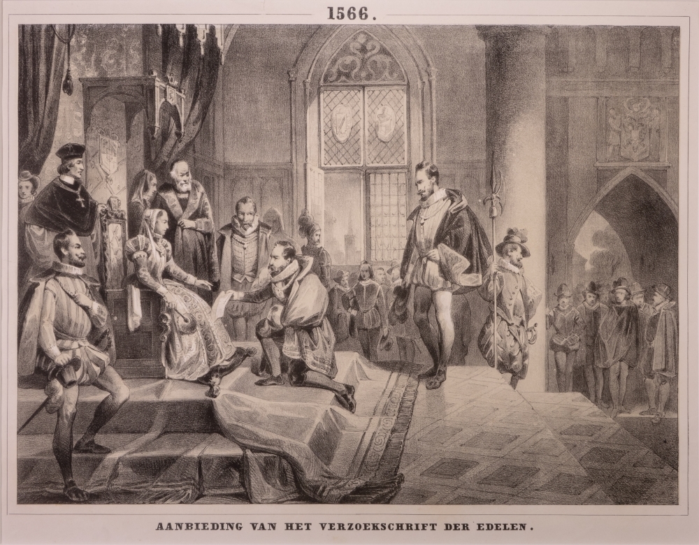 "AANBIEDING VAN HET VERZOEKSCHRIFT DER EDELEN."