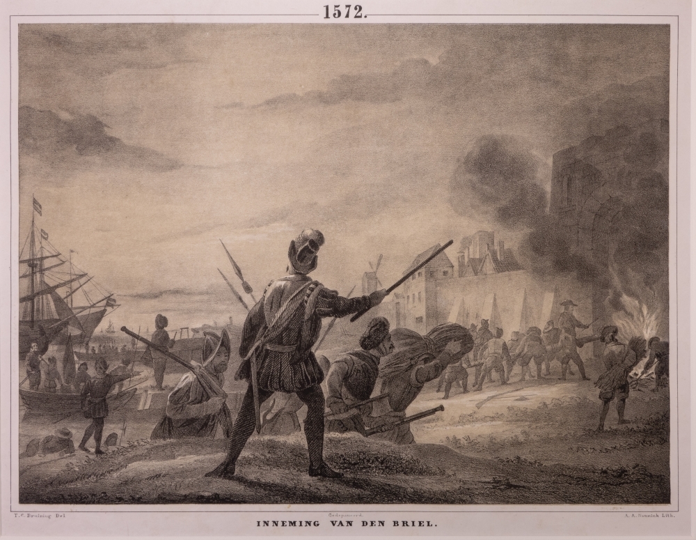 "INNEMING VAN DEN BRIEL."