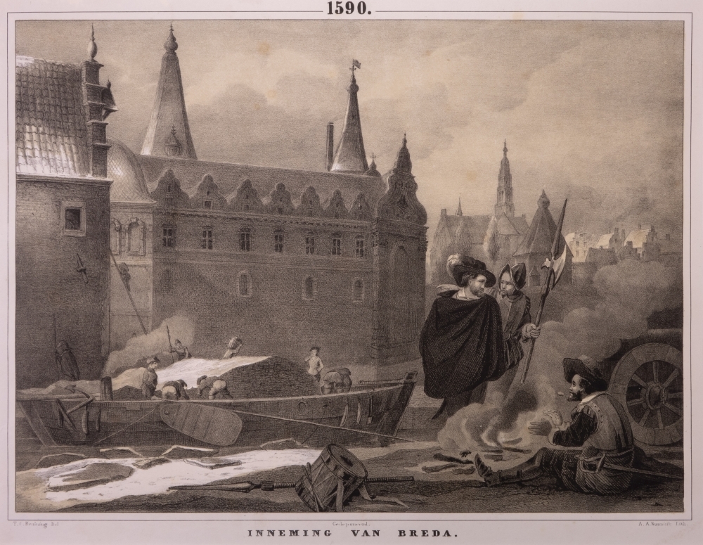 "INNEMING VAN BREDA."