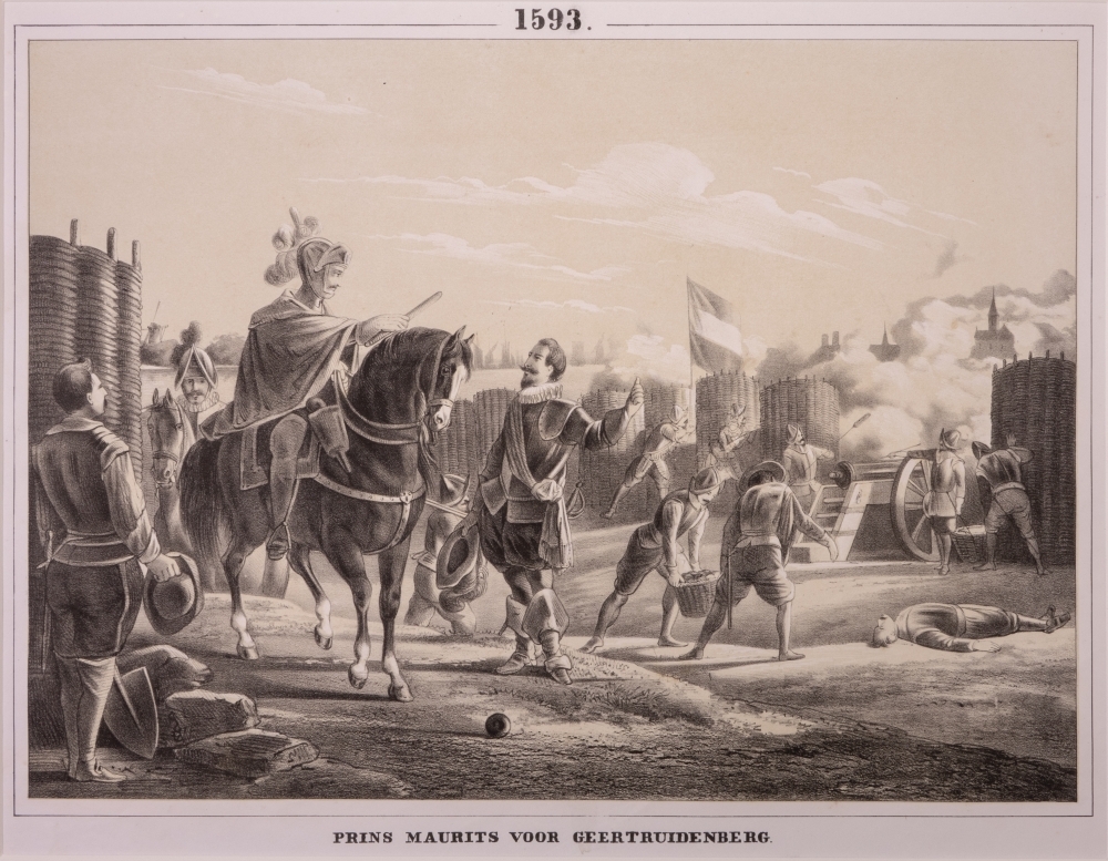 "PRINS MAURITS VOOR GEERTRUIDENBERG."