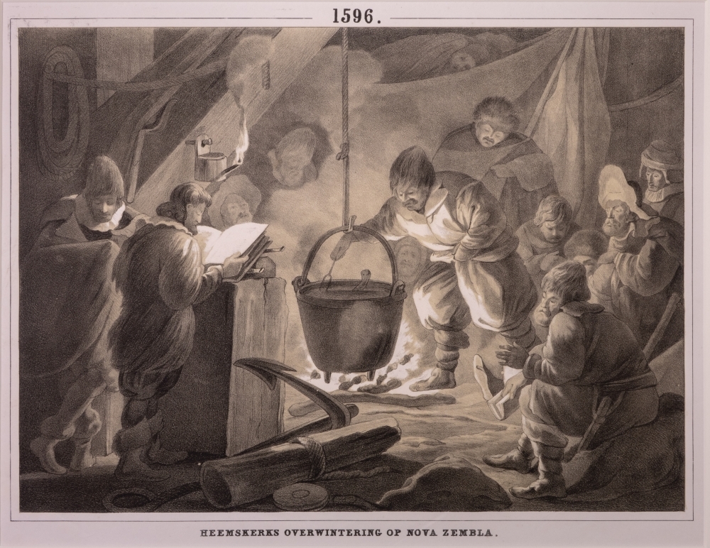 HEEMSKERKS OVERWINTERING OP NOVA ZEMBLA."