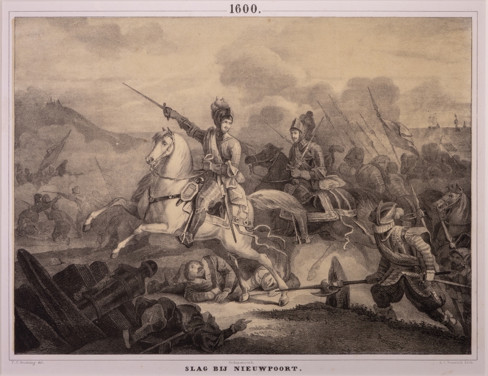 "SLAG BIJ NIEUWPOORT."