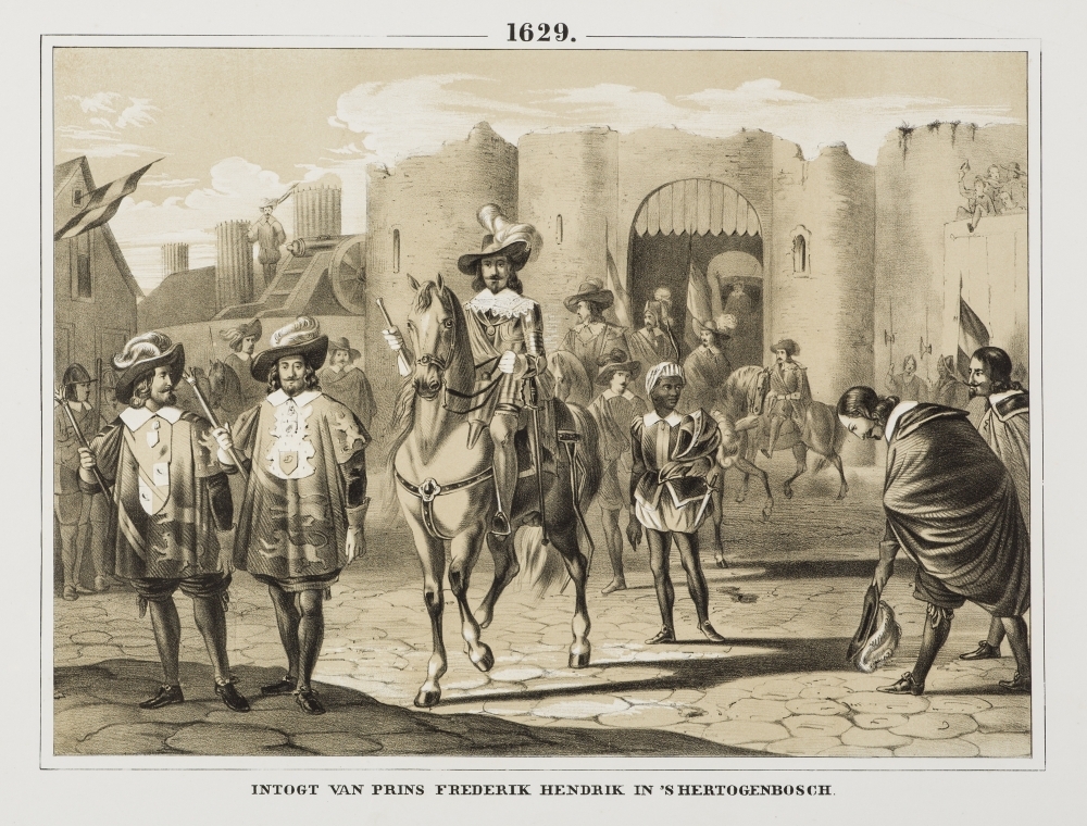 "INTOCHT VAN PRINS FREDERIK HENDRIK IN 'S HERTOGENBOSCH."