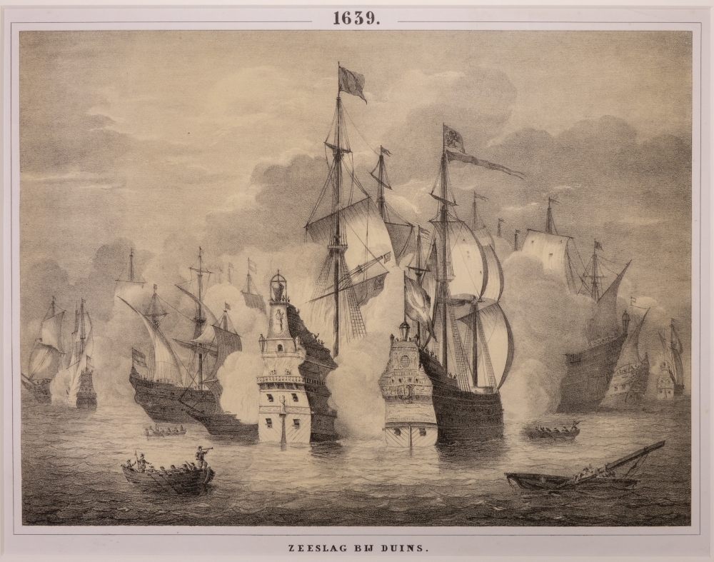 "ZEESLAG BIJ DUINS."