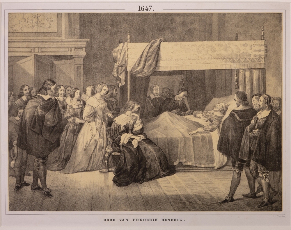 "DOOD VAN FREDERIK HENDRIK."
