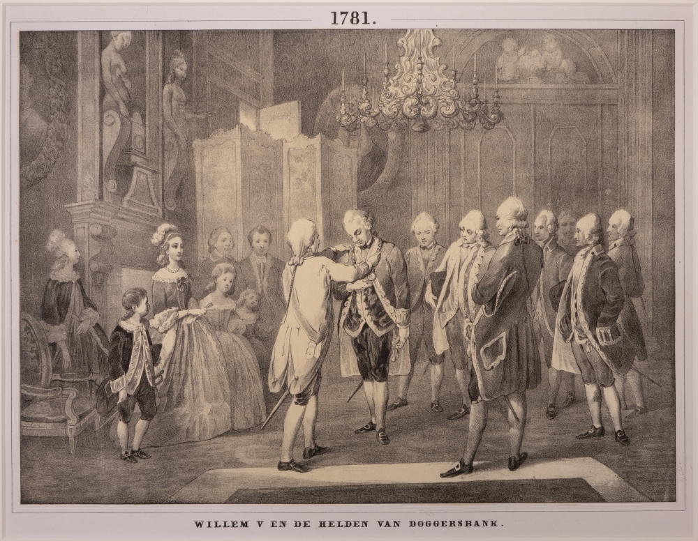 "WILLEM V EN DE HELDEN VAN DOGGERSBANK."