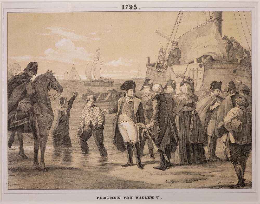 "VERTREK VAN WILLEM V."