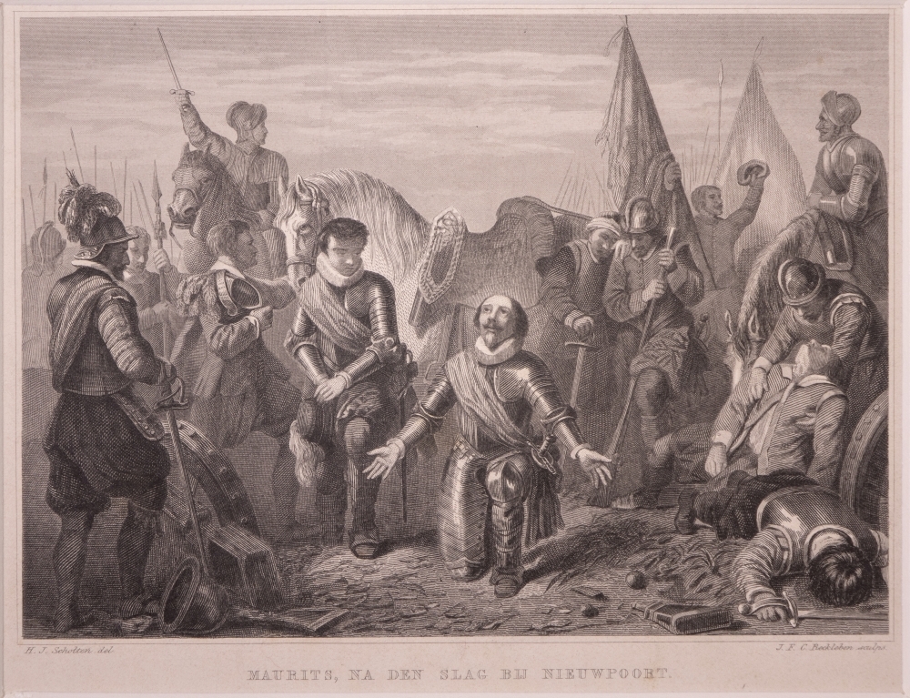 "Maurits, na de slag bij Nieuwpoort.