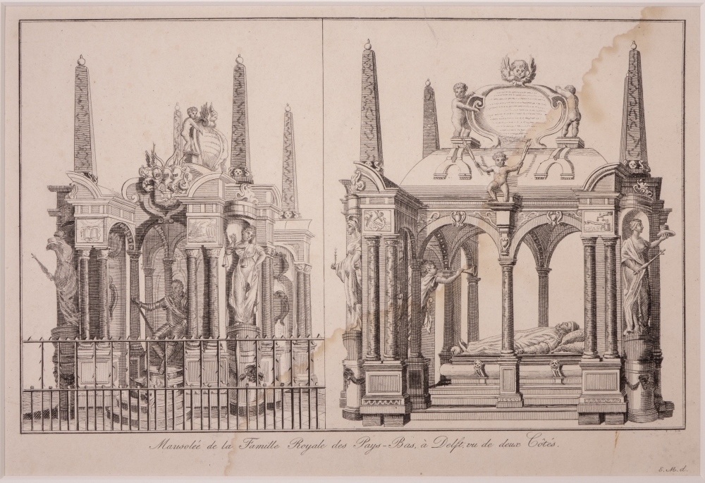 De Graftombe van Willem I te Delft.