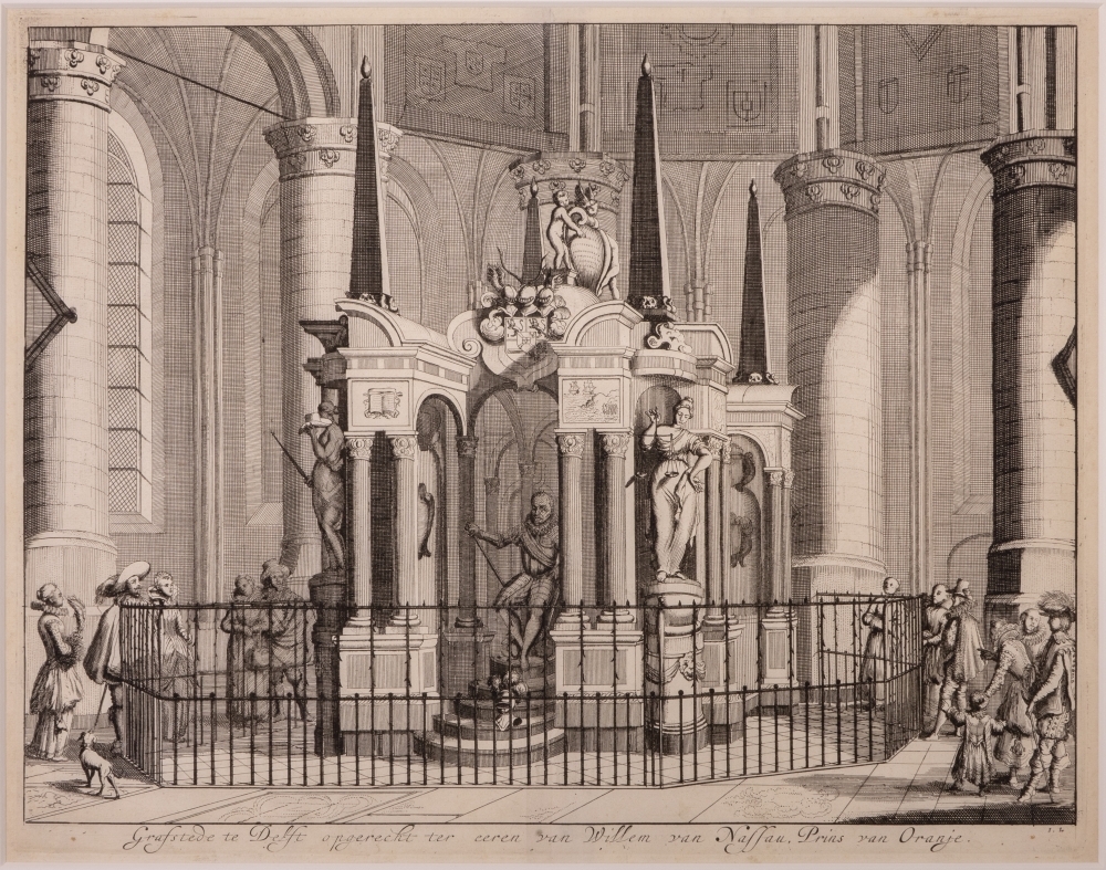 Graftombe van WILLEM I te Delft.