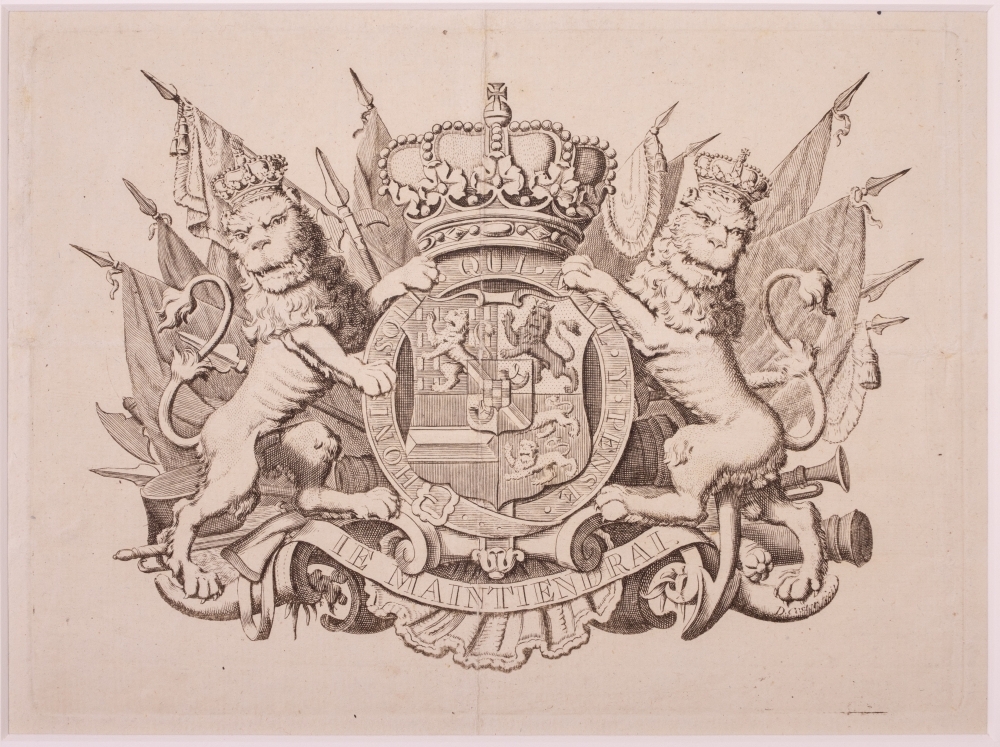 wapens: Wapen van Willem I, de Zwijger.