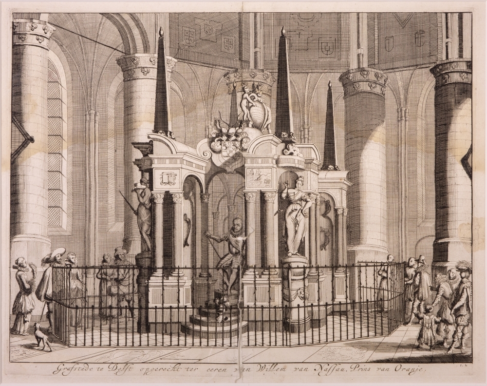 De Graftombe van Willem I te Delft.