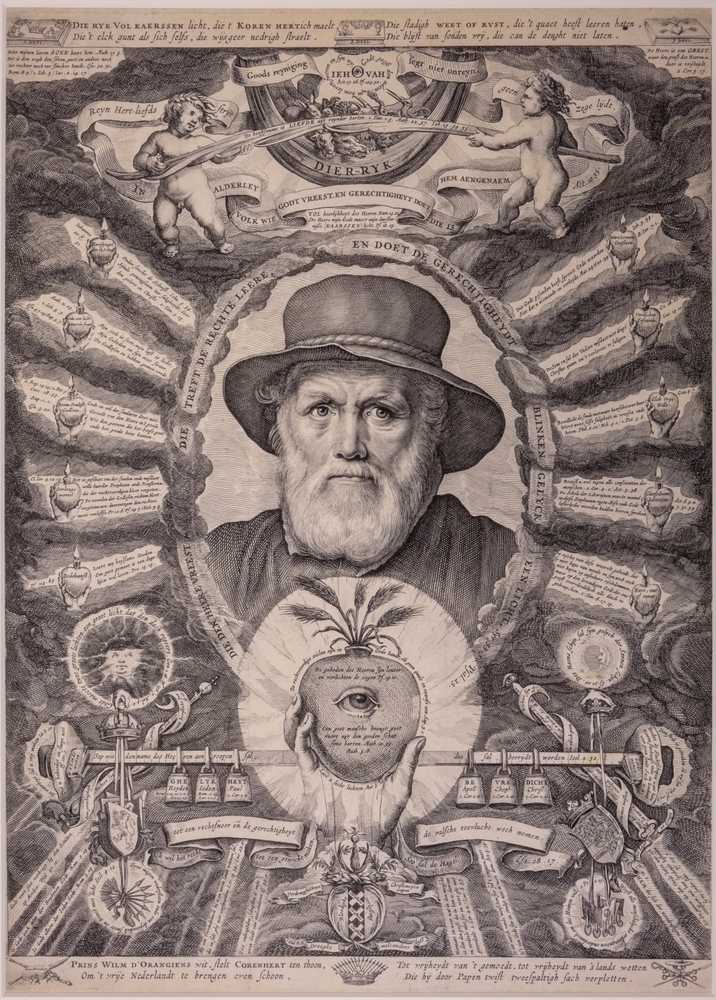 Zinneprent op Dirck Volckertsz. Coornhert