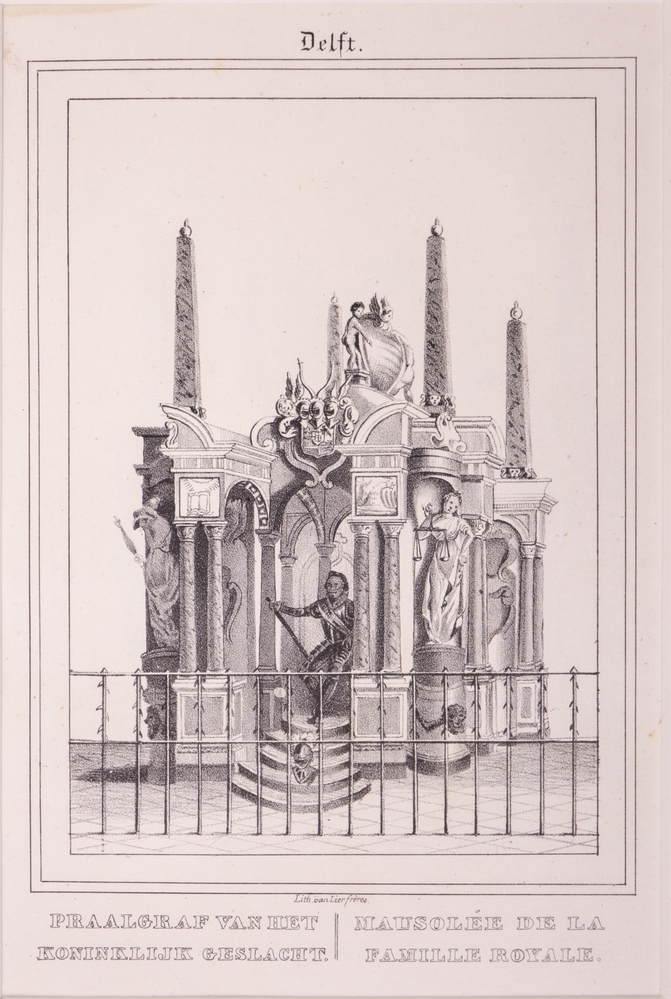 De Graftombe van Willem I te Delft.