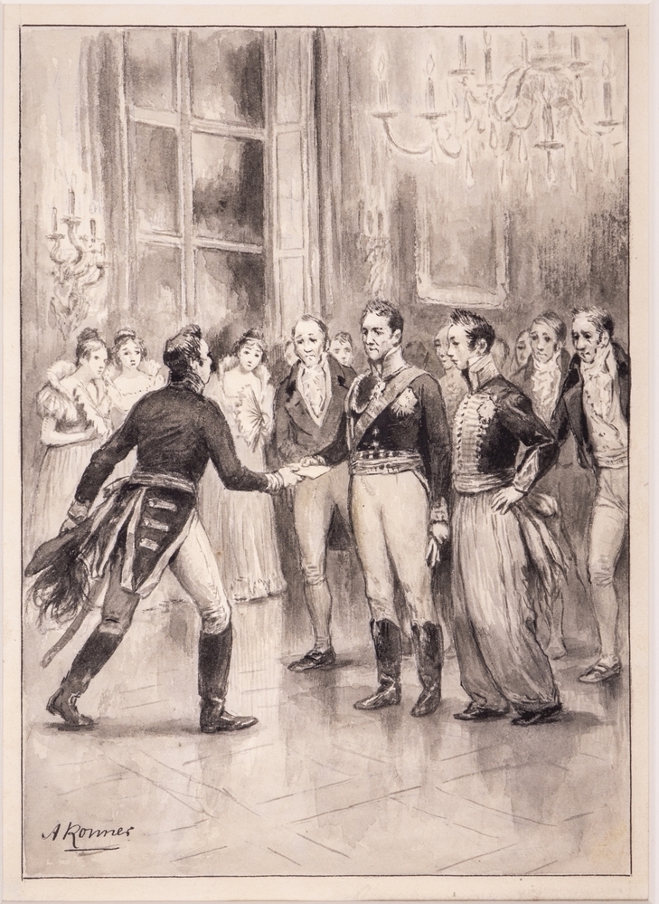 Scenes uit de Belgische Opstand.